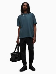 AllSaints Isac Kurzarm-Rundhals-T-Shirt aus 100% Baumwolle - Bild 4 von 7