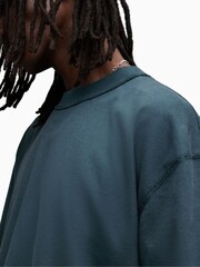 AllSaints Isac Kurzarm-Rundhals-T-Shirt aus 100% Baumwolle - Bild 6 von 7
