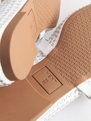 White Forever Comfort® Jewel Mary Jane Shoes - Image 5 of 6