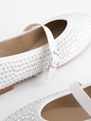 White Forever Comfort® Jewel Mary Jane Shoes - Image 6 of 6