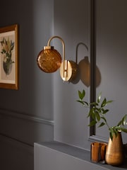 Amber Orange Freya Rechargeable Wireless Wall Light - Image 2 of 5