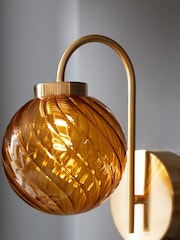 Amber Orange Freya Rechargeable Wireless Wall Light - Image 3 of 5