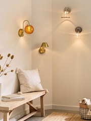 Amber Orange Freya Rechargeable Wireless Wall Light - Image 4 of 5