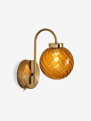 Amber Orange Freya Rechargeable Wireless Wall Light - Image 5 of 5