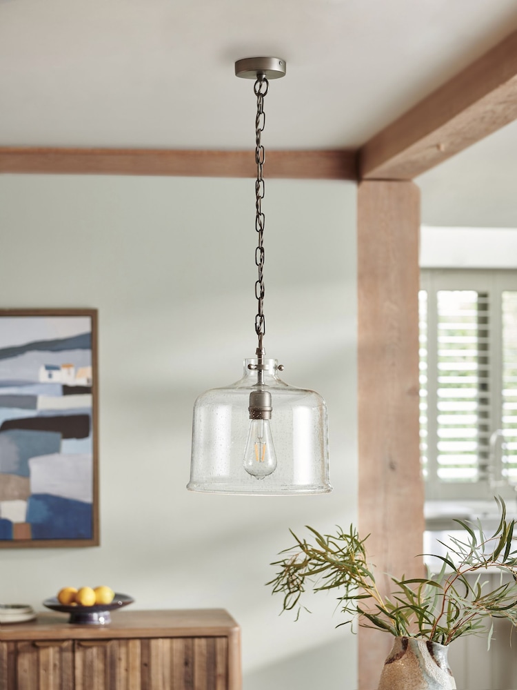 Pewter Hanwell Pendant Ceiling Light - Image 2 of 4
