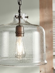 Pewter Hanwell Pendant Ceiling Light - Image 3 of 4