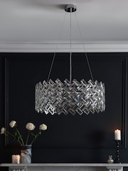Chrome Wentworth 6 Light Chandelier Light - Image 2 of 5