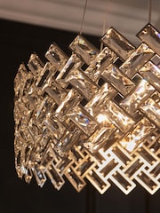 Chrome Wentworth 6 Light Chandelier Light - Image 3 of 5