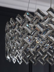 Chrome Wentworth 6 Light Chandelier Light - Image 4 of 5