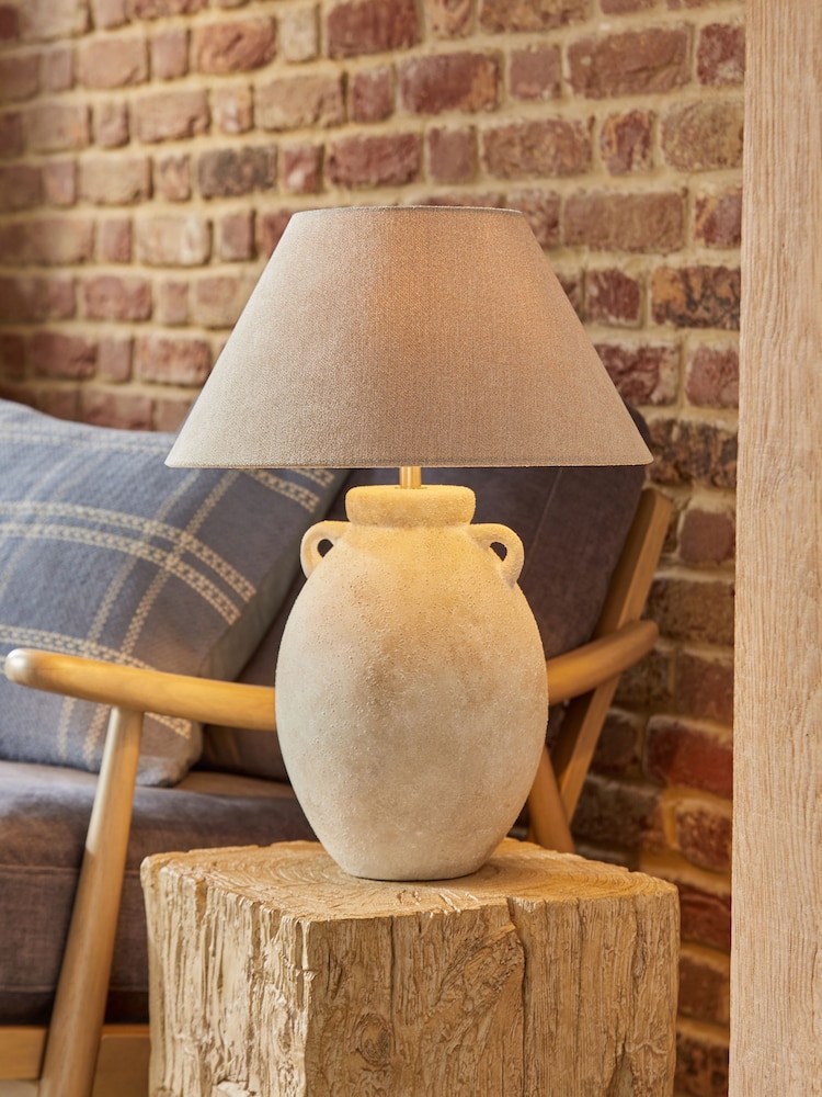Grey Evesham Table Lamp - Image 1 of 6