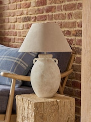 Grey Evesham Table Lamp - Image 2 of 6