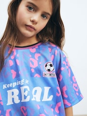 Purple Animal Football Top (3-16yrs) - Image 4 of 7