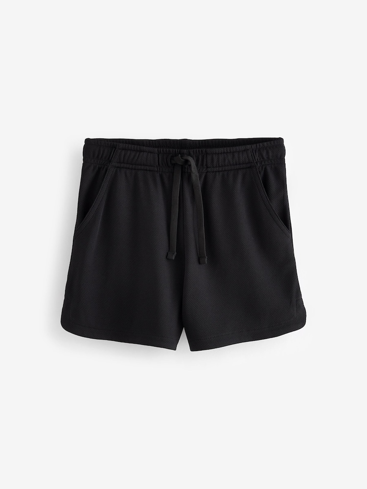 Black Sports Shorts (3-16yrs) - Image 5 of 7