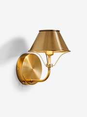 Brass Hector Rechargeable Wireless Wall Light - Image 5 of 5