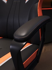 X Rocker Orange Tempest Ergonomic PC Office Gaming Chair - Image 4 of 6