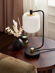 Black Ryker Touch Table Lamp - Image 2 of 4