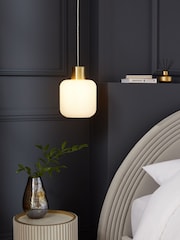 Brass Ryker Easy Fit Pendant Shade - Image 1 of 4