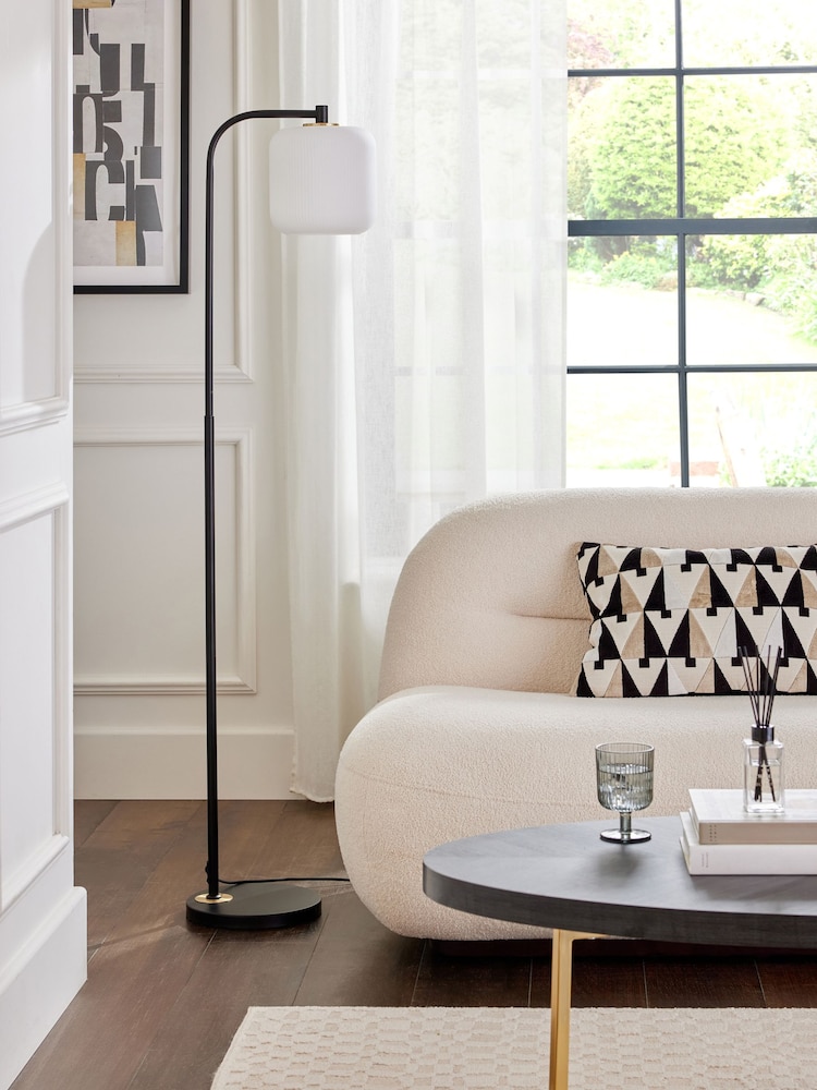 Black Ryker Floor Lamp - Image 2 of 5
