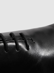 Noir - Chaussures à lacets en cuir Reiss Mead - Image 5 de 5