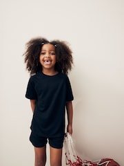 Black Sports T-Shirt (3-16yrs) - Image 1 of 9