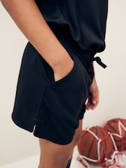 Black Sports T-Shirt (3-16yrs) - Image 8 of 9
