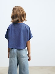 Blue Football Top (3-16yrs) - Image 3 of 8