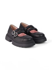 Kickers Black Kenzi Mary Jane Shoes - Image 1 of 9