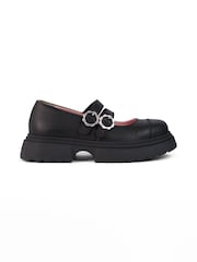 Kickers Black Kenzi Mary Jane Shoes - Image 2 of 9