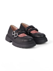 Kickers Black Kenzi Mary Jane Shoes - Image 4 of 9
