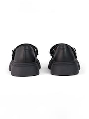 Kickers Black Kenzi Mary Jane Shoes - Image 5 of 9