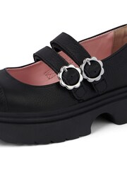 Kickers Black Kenzi Mary Jane Shoes - Image 8 of 9