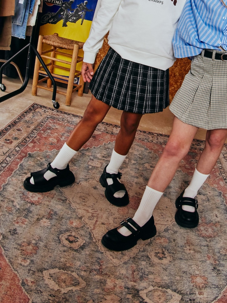 Kickers Black Kenzi Mary Jane Shoes - Image 9 of 9