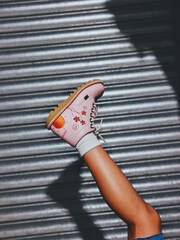 Kickers Pink Hi Happy Boots - Image 3 of 7