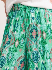 JD Williams Green Crinkle Palazzo Trousers - Image 4 of 4