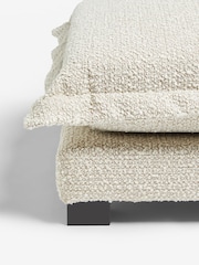 French Connection Ecru Padora Loop Footstool - Image 4 of 7