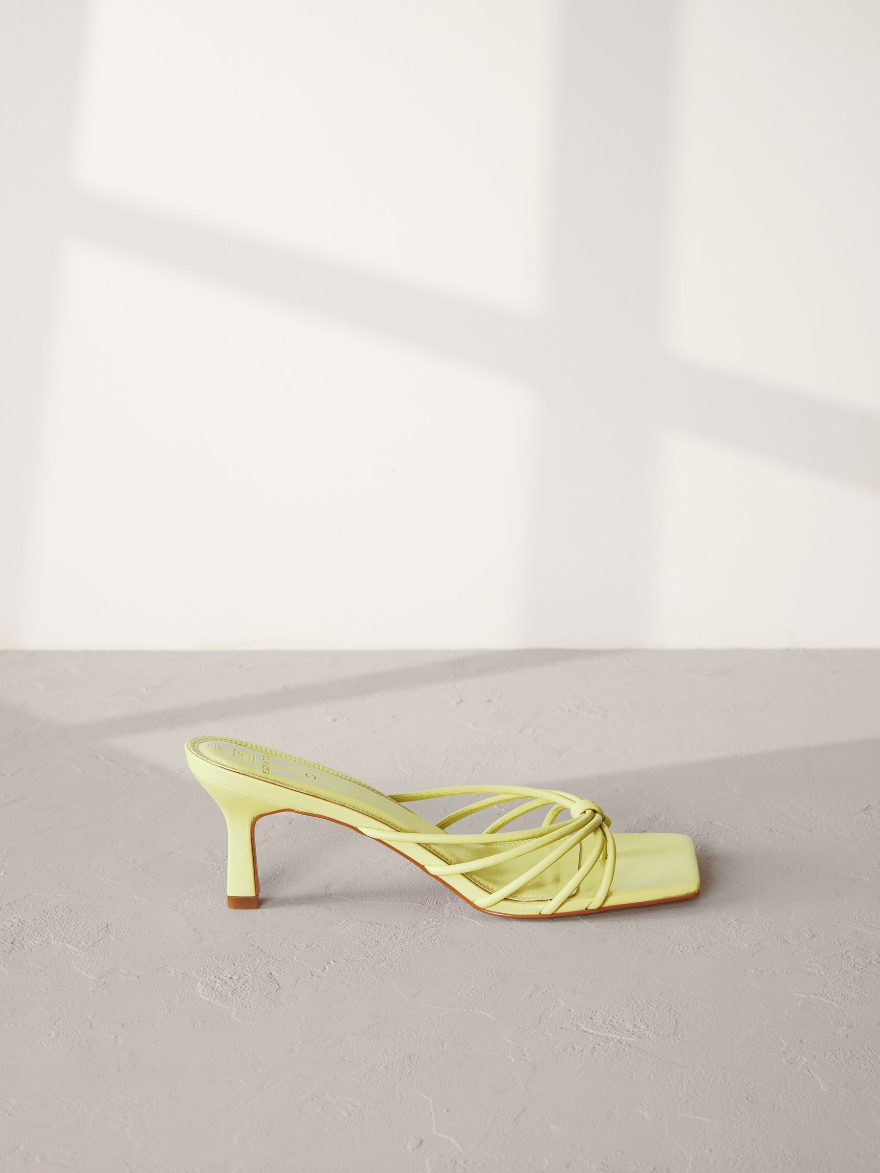 Neon green mules store