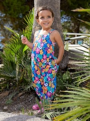 JoJo Maman Bébé Bedruckter Jumpsuit - Bild 1 von 4