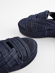 Denim Forever Comfort® Western Mules Wedges - Image 7 of 9