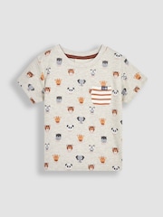 Jojo Maman Bébé Bedrucktes T-Shirt & Shorts im Set - Bild 4 von 6