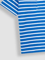 JoJo Maman Bébé Cobalt Dinosaur Polo Shirt - Image 3 of 3