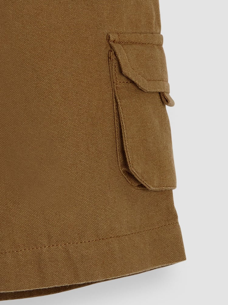 JoJo Maman Bébé Brown Cargo Shorts - Image 3 of 3