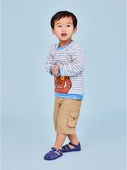 JoJo Maman Bébé Camel Cargo Shorts - Image 3 of 6