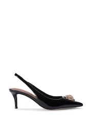 Kurt Geiger London Belgravia Eagle Sling Back Shoes - Image 2 of 5