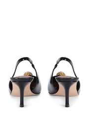 Kurt Geiger London Belgravia Eagle Sling Back Shoes - Image 4 of 5