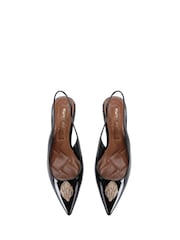 Kurt Geiger London Belgravia Eagle Sling Back Shoes - Image 5 of 5