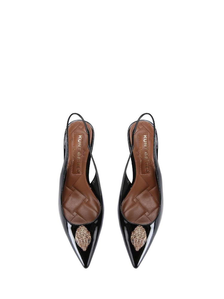 Kurt Geiger London Belgravia Eagle Sling Back Shoes - Image 5 of 5