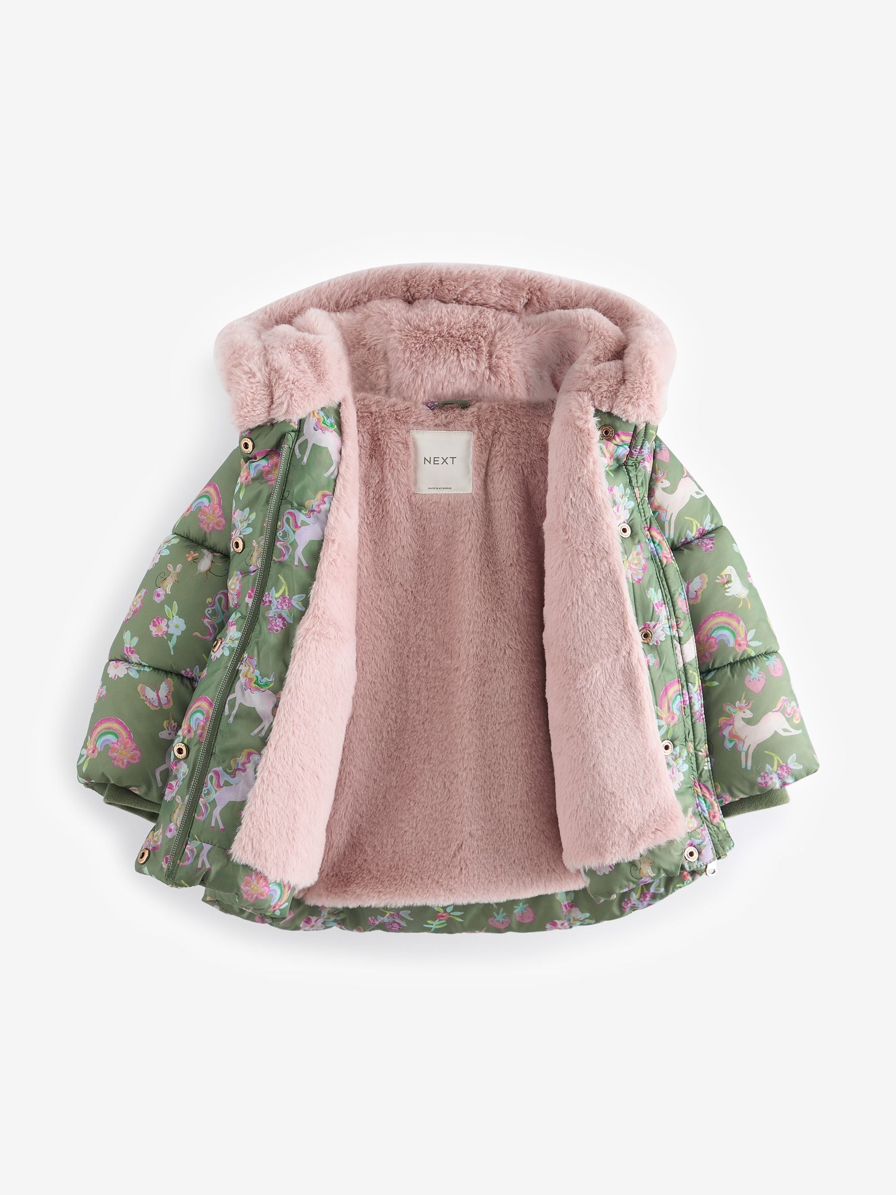 Unicorn padded coat outlet