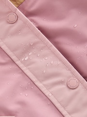 Pink Waterproof Colourblock Jacket (3mths-7yrs) - Image 9 of 11