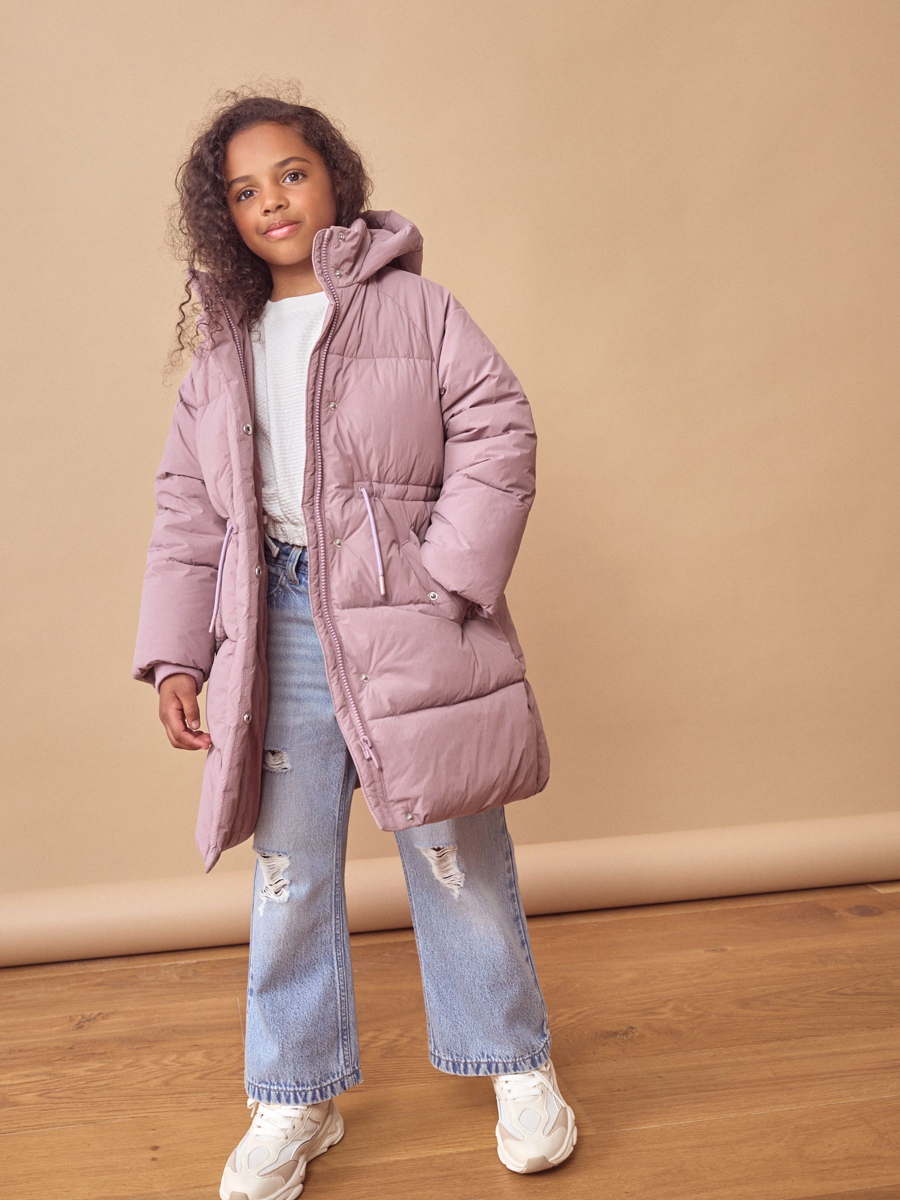 Purple coat next clearance