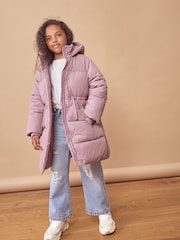 Purple Shower Resistant Utility Padded Coat (3-16yrs) - Image 1 of 5